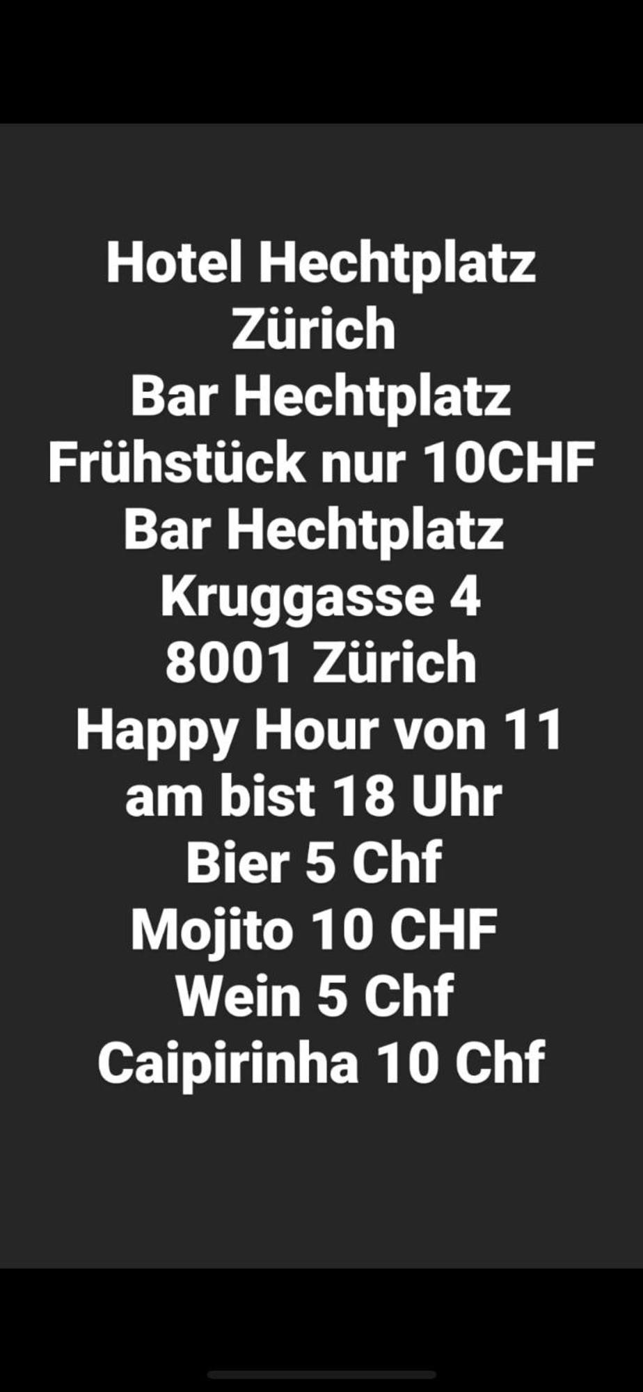 ציריך Hechtplatz Hotel מראה חיצוני תמונה